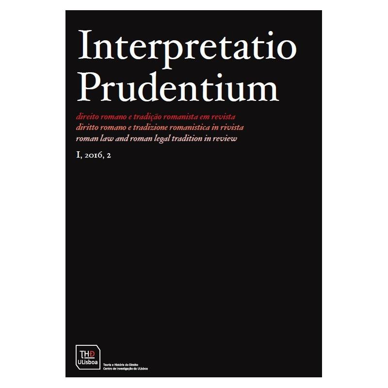 Interpretatio Prudentium - I, 2016, 2