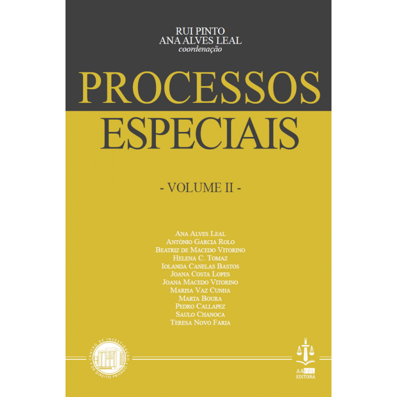 Processos Especiais Volume II