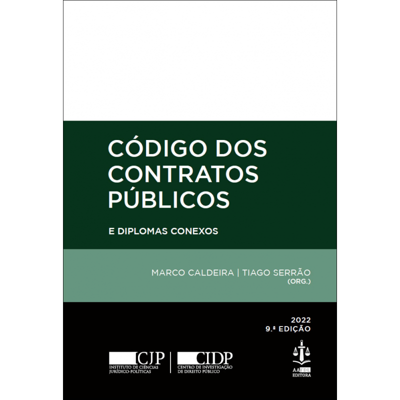 Código dos Contratos Públicos e Diplomas Conexos 9.ª Edição