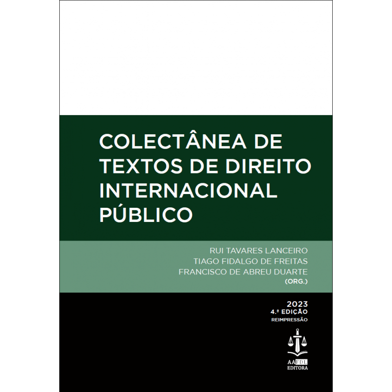 Colectânea de Textos de Direito Internacional Público 4.ª Edição