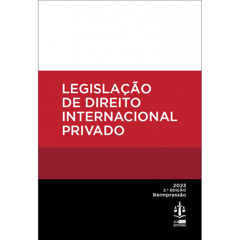 Legislação de Direito Internacional Privado 2.ª Edição