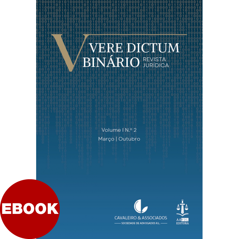 Ebook Revista Jurídica Vere Dictum Binário Volume I n.º 2