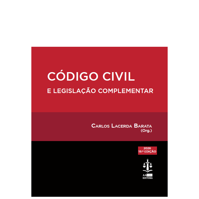 Código Civil e Legislação Complementar 19.ª Edição
