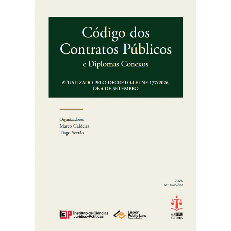 Código dos Contratos Públicos e Diplomas Conexos 12.ª Edição